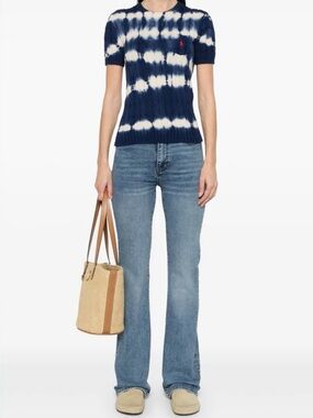 FRAME Le Mini Boot Jeans Size 29 Mid Wash High Rise Slim Bootcut Stretch Denim